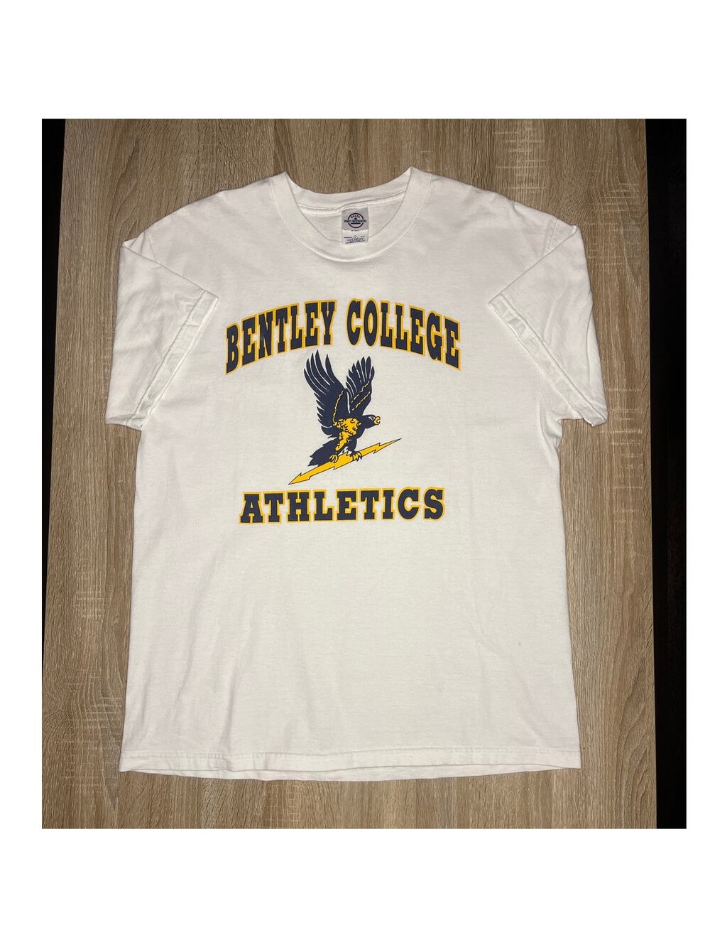 2003 Bentley University Falcons Soccer Vintage TShirt Large